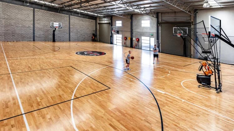 The Dr. Dish CT at Bucket Warehouse Basketball Academy