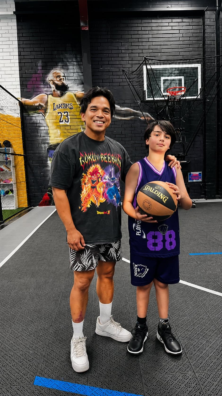 PlayPoint Indoor Sports, Sydney basketball facility with the Dr. Dish