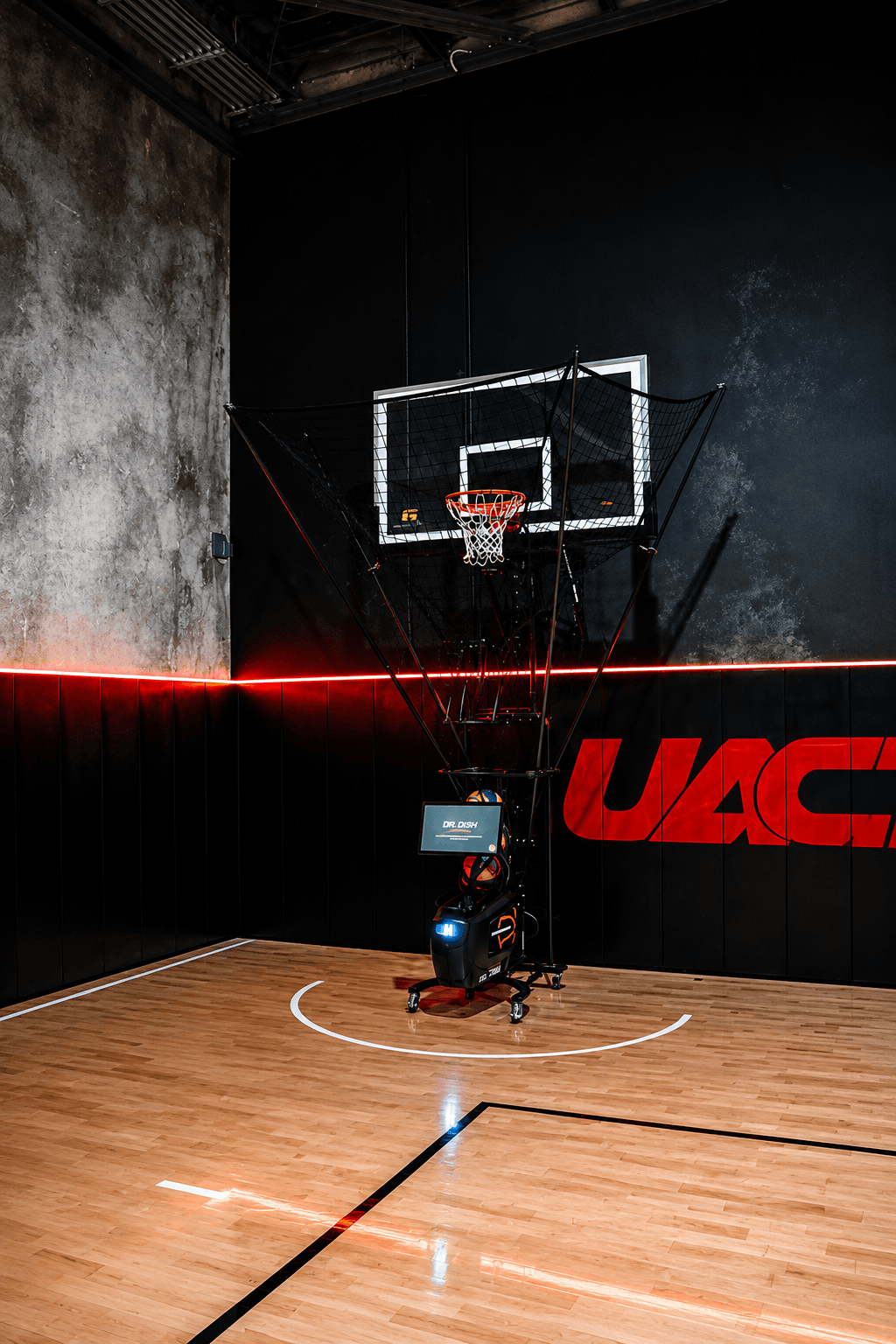 Universal Athlete Centre, Melbourne basketball facility with the Dr. Dish CT+ and Rebel